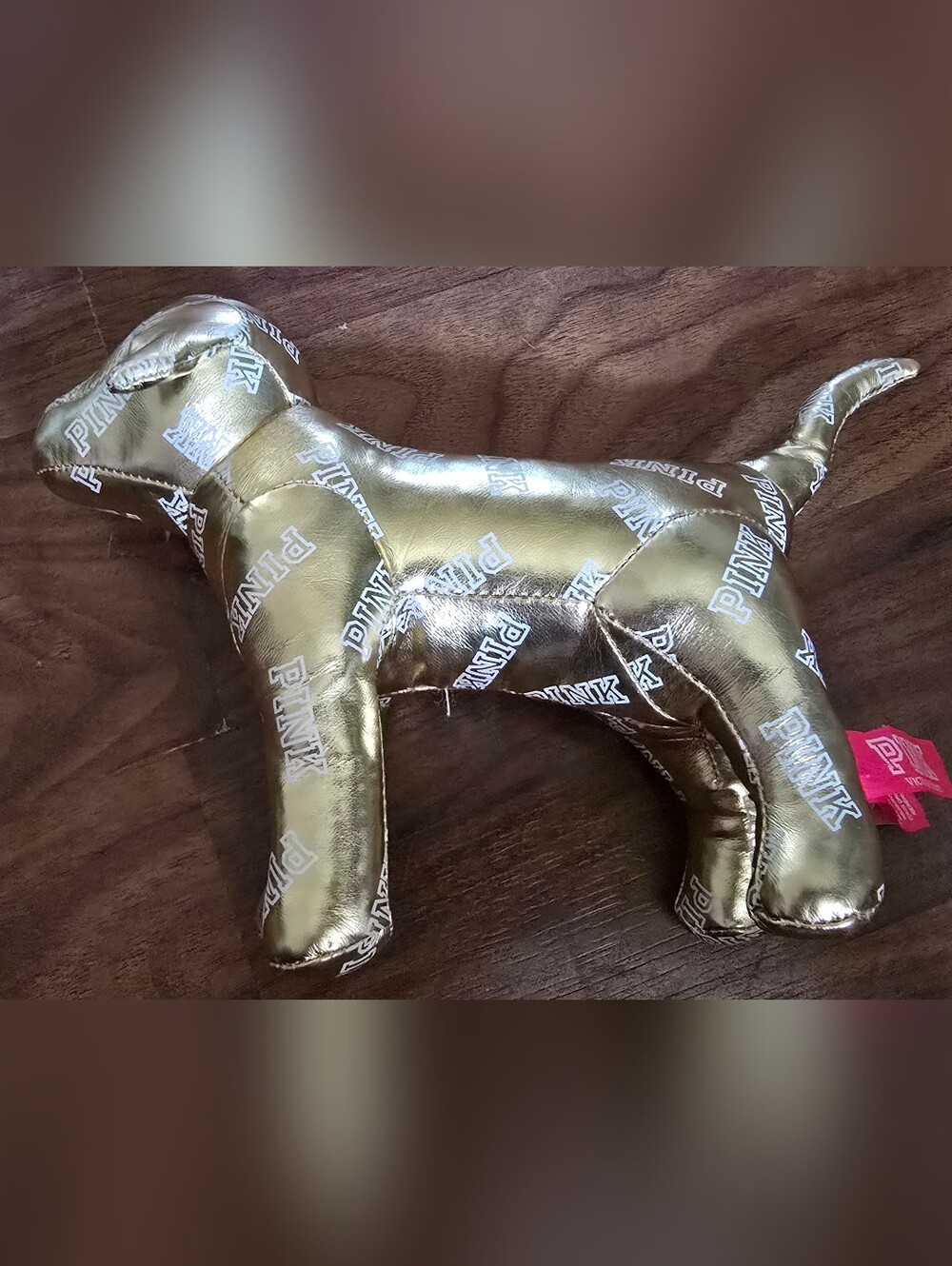 Victoria Secret Pink Dog Gold